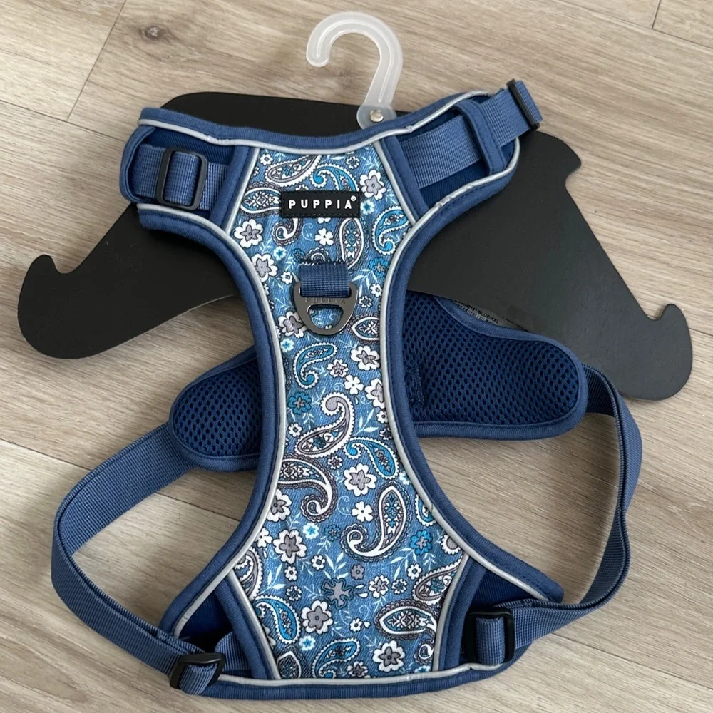 Puppia Navy Blue Dog Harness Puppia Cynthia Harness H